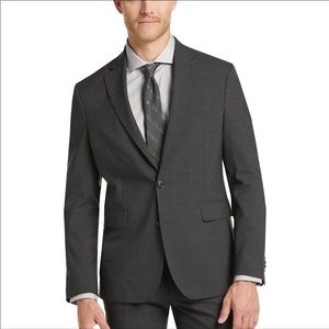NWT Mens Cole Haan Grand Charcoal gray sports coat